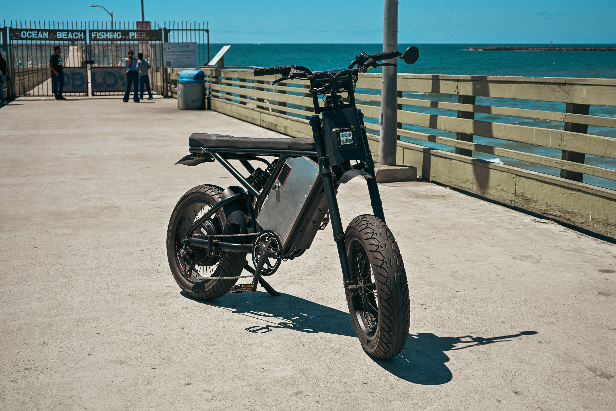 ZR Custom three-quarter front view at Ocean Beach Fishing Pier